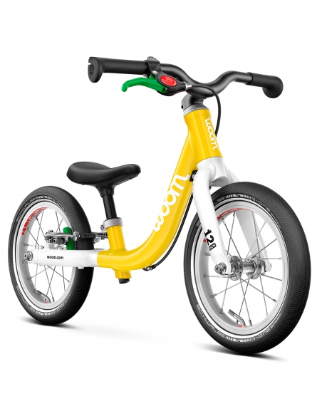Rowerek biegowy woom 1 GO vibrant yellow (12") żółty