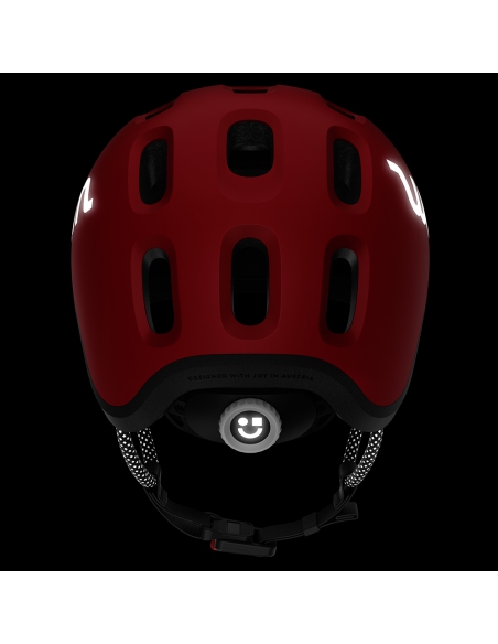 Kask dziecięcy woom READY Red - czerwony