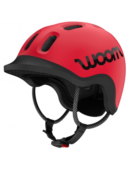 Kask dziecięcy woom READY Red - czerwony