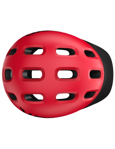 Kask dziecięcy woom READY Red - czerwony