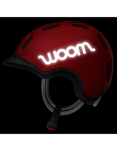 Kask dziecięcy woom READY Red - czerwony