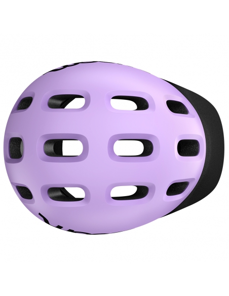 Kask dziecięcy woom READY Lilac - liliowy, pastelowy fioletowy