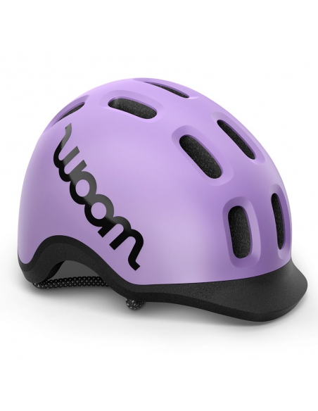 Kask dziecięcy woom READY Lilac - liliowy, pastelowy fioletowy