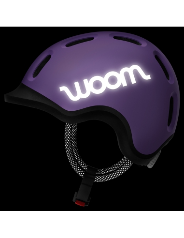 Kask dziecięcy woom READY Lilac - liliowy,...