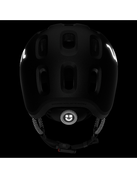 Kask dziecięcy woom READY Charcoal Metallic - grafitowy