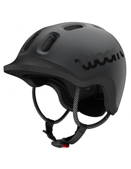 Kask dziecięcy woom READY Charcoal Metallic - ciemnoszary