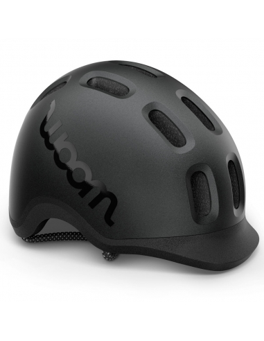 Kask dziecięcy woom READY Charcoal Metallic -...