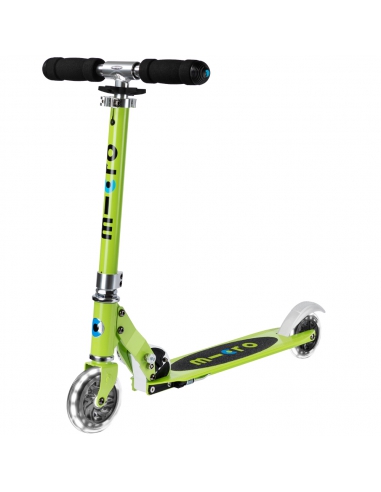 Hulajnoga Micro Sprite LED Chartreuse (świecące koła)