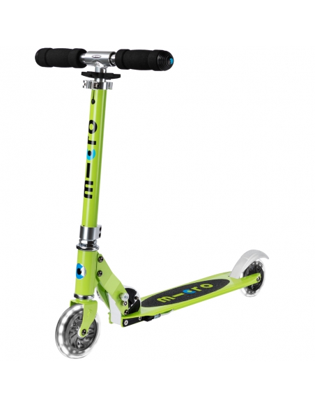 Hulajnoga Micro Sprite LED Chartreuse (świecące koła)