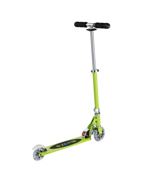 Hulajnoga Micro Sprite LED Chartreuse (świecące koła)