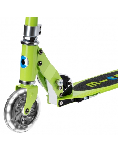 Hulajnoga Micro Sprite LED Chartreuse (świecące koła)
