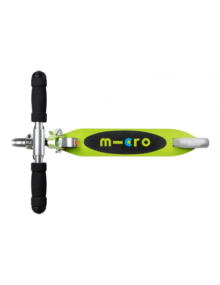 Hulajnoga Micro Sprite LED Chartreuse (świecące koła)