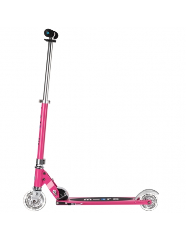 Hulajnoga Micro Sprite LED Pink (świecące koła)