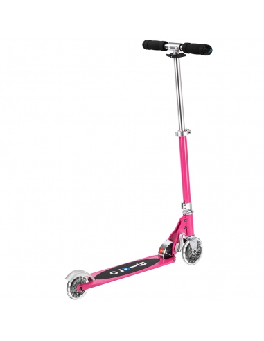 Hulajnoga Micro Sprite LED Pink (świecące koła)