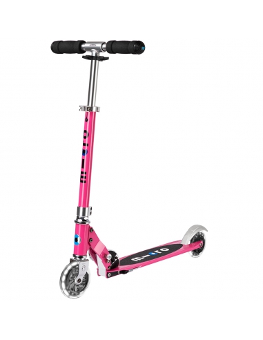 Hulajnoga Micro Sprite LED Pink (świecące koła)