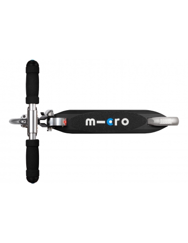 Hulajnoga Micro Sprite LED Black (świecące koła)