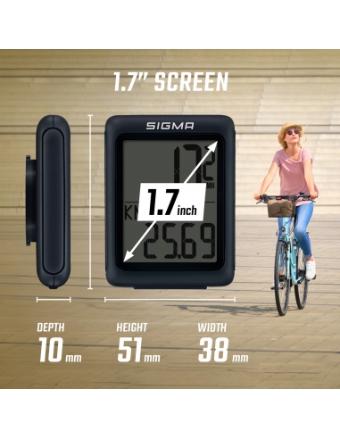 Licznik rowerowy Sigma BC 5.0 WR (przewodowy)