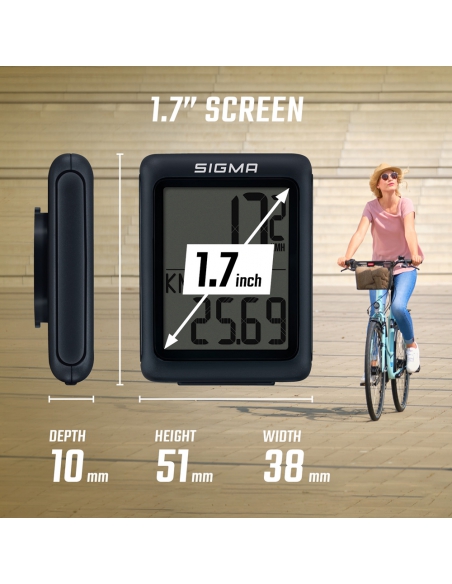 Licznik rowerowy Sigma BC 5.0 WL ATS (bezprzewodowy)