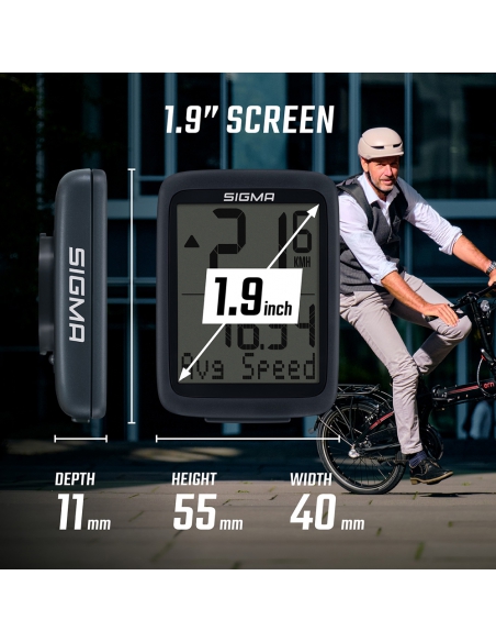 Licznik rowerowy Sigma BC 8.0 WL ATS (bezprzewodowy)