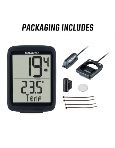Licznik rowerowy Sigma BC 10.0 WR (przewodowy)