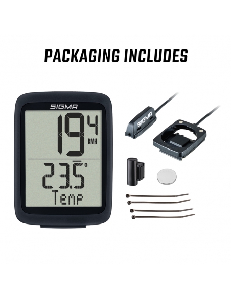 Licznik rowerowy Sigma BC 10.0 WR (przewodowy)