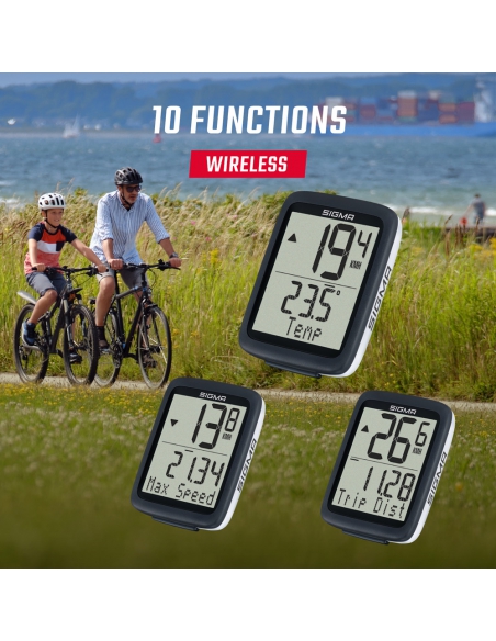 Licznik rowerowy Sigma BC 10.0 WL ATS (bezprzewodowy)