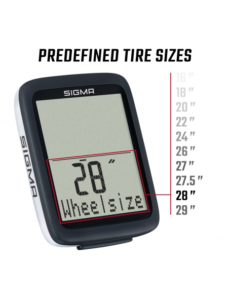Licznik rowerowy Sigma BC 10.0 WL ATS (bezprzewodowy)