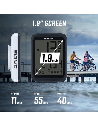 Licznik rowerowy Sigma BC 10.0 WL ATS (bezprzewodowy)