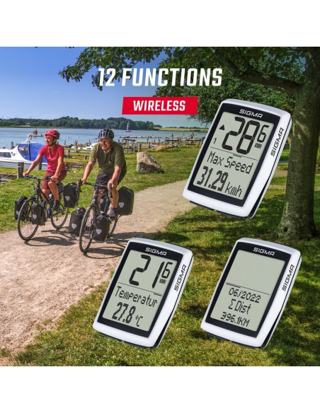 Licznik rowerowy Sigma BC 12.0 WL STS (bezprzewodowy)