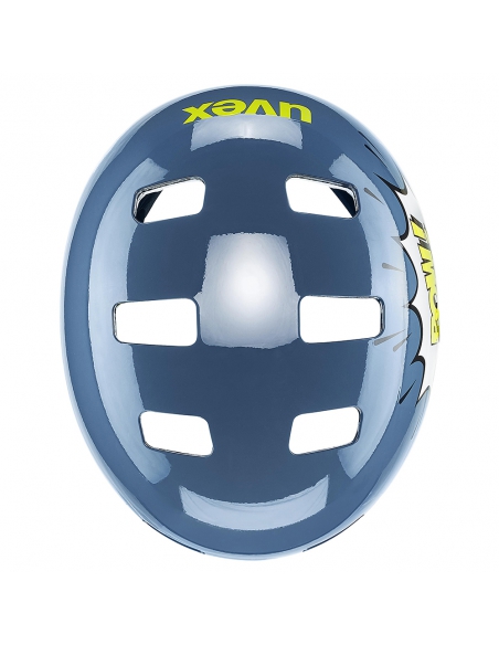 Kask dziecięcy Uvex Kid 3 Stone Blue Pow