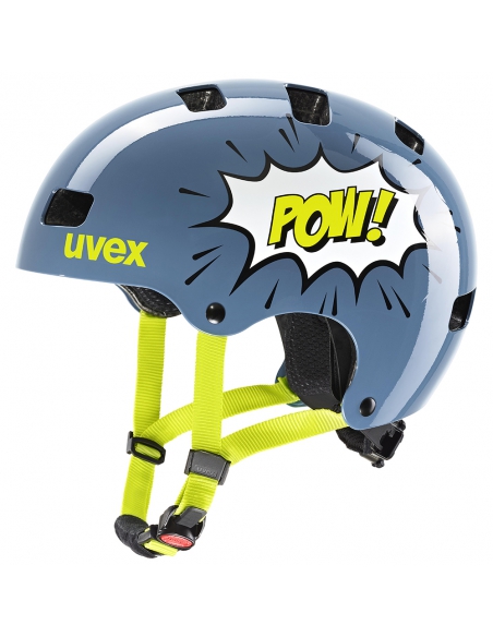 Kask dziecięcy Uvex Kid 3 Stone Blue Pow