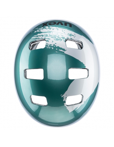 Kask dziecięcy Uvex Kid 3 Teal-Silver