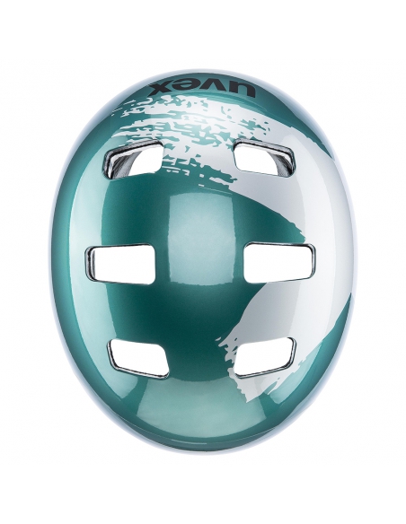 Kask dziecięcy Uvex Kid 3 Teal-Silver