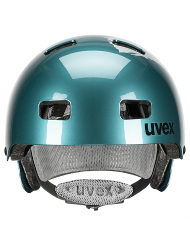 Kask dziecięcy Uvex Kid 3 Teal-Silver