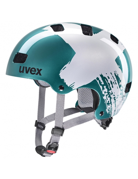 Kask dziecięcy Uvex Kid 3 Teal-Silver