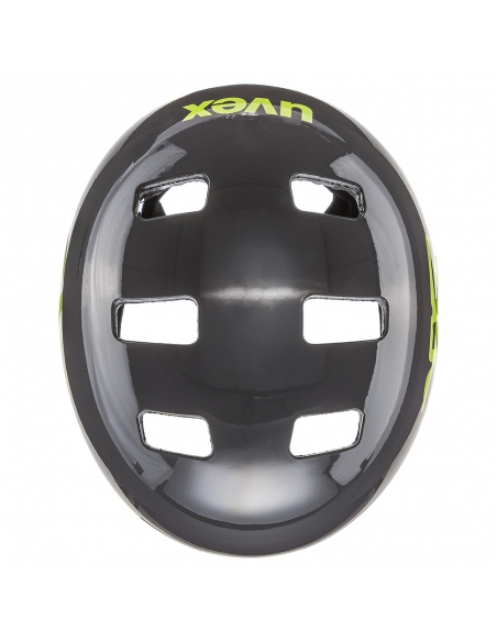 Kask dziecięcy Uvex Kid 3 Dirtbike Grey-Lime