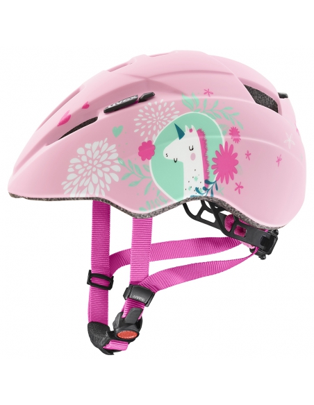 Kask dziecięcy Uvex Kid 2 CC Pink Unicorn Mat