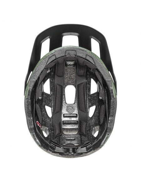 Kask rowerowy Uvex React JR Junior Moss Green Altimeter