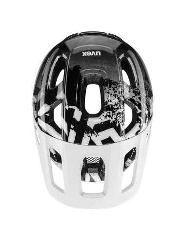 Kask rowerowy Uvex React JR Junior White-Black