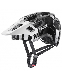 Kask rowerowy Uvex React JR Junior White-Black