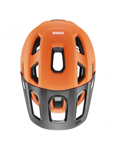 Kask rowerowy Uvex React JR Junior MIPS Papaya Mat