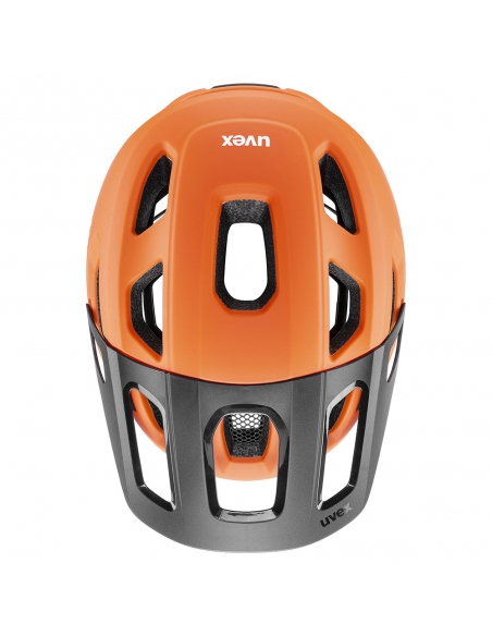 Kask rowerowy Uvex React JR Junior MIPS Papaya Mat