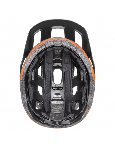 Kask rowerowy Uvex React JR Junior MIPS Papaya Mat
