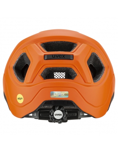 Kask rowerowy Uvex React JR Junior MIPS Papaya Mat