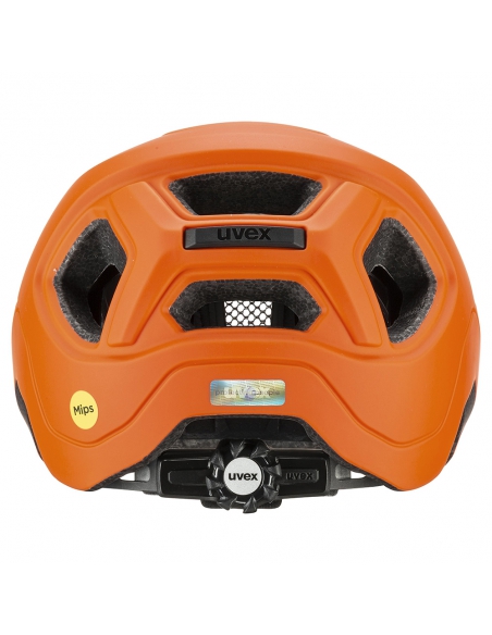 Kask rowerowy Uvex React JR Junior MIPS Papaya Mat