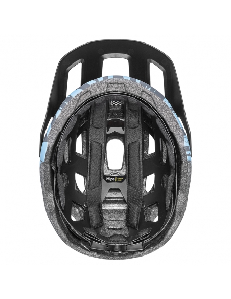 Kask rowerowy Uvex React JR Junior MIPS Azure-Deep Space Mat