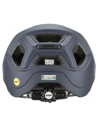 Kask rowerowy Uvex React JR Junior MIPS Azure-Deep Space Mat