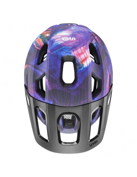 Kask rowerowy Uvex React JR Junior MIPS Galaxy Altimeter Mat