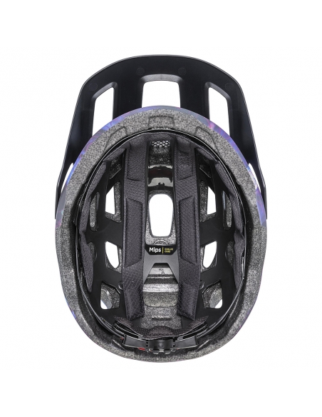 Kask rowerowy Uvex React JR Junior MIPS Galaxy Altimeter Mat