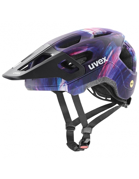 Kask rowerowy Uvex React JR Junior MIPS Galaxy Altimeter Mat